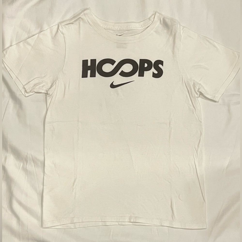 Girls Nike Hoops Athletic Cut T-Shirt - Youth Large